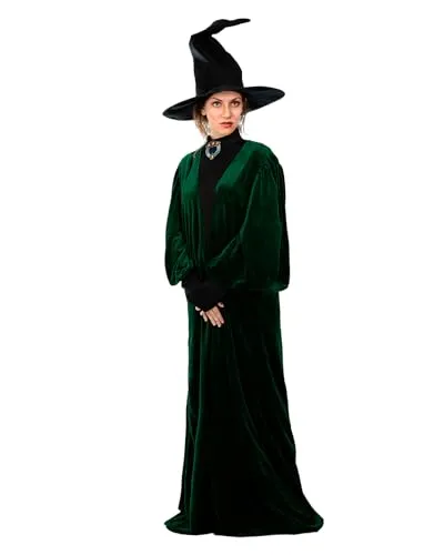 Harry Potter – Minerva McGonagall Kostüm in grün von Funidelia