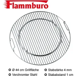 BBQ-System Grillrost für Ø 47 und 57 cm Geräte