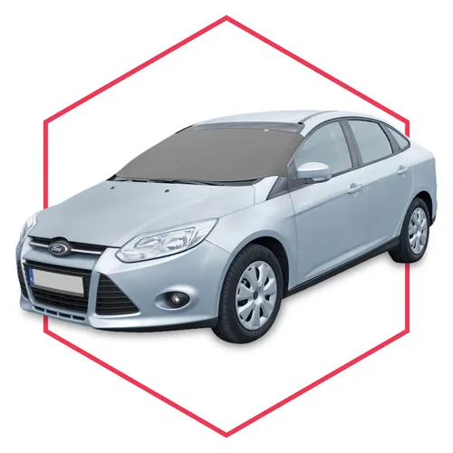 Abdeckung Frontscheibe Auto Frost Schnee Winter XL Schutz für KIA Venga ab 09