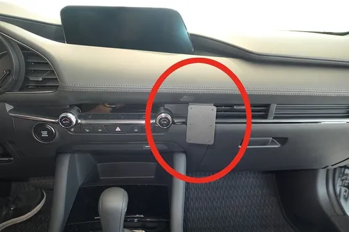 Brodit 855530 ProClip Fahrzeughalter für Mazda 3 BJ 19- Lenkrad rechts oben