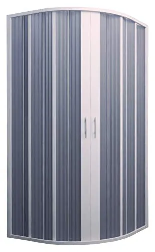 Halbrunde Duschkabine 90 – 70 cm, kürzbar