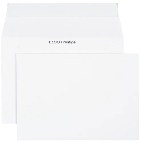 Briefumschlag B6 HK o.Fe. weiß ELCO 7039612 - 120g, 25 Stück Prestige, ideal für professionelle Korrespondenz