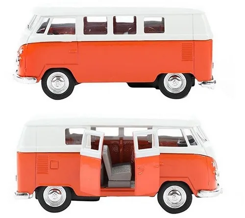 VW T1 Classical Bus 1962 Modellauto 1:24 - Detailgetreues 1:24 Modellauto des VW T1 Busses in gelb-weiß, mit OVP – ein absolutes Muss für Sammler und VW-Fans!