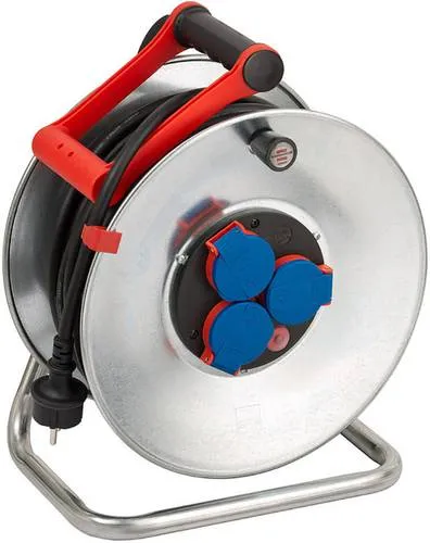 Brennenstuhl 1198340 Kabeltrommel 40.00m Schwarz in silber von brennenstuhl