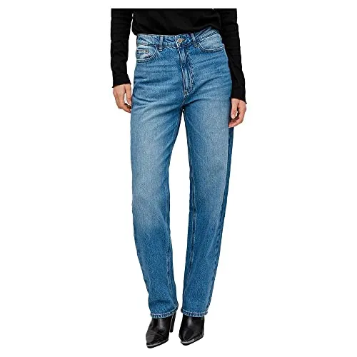 Vila VIKELLY JAF HW Straight Jeans-NOOS - Damen Jeans im Straight-Fit, hoher Bund für optimalen Komfort und klassischer 5-Pocket-Style, ideal für jeden Anlass.