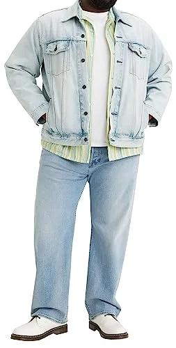 Levi's Herren 501® Original Fit Big & Tall Jeans - Jeans für Herren, Stretch It Out für optimalen Komfort und perfekte Passform, ideal für individuelle Styles und jeden Anlass.