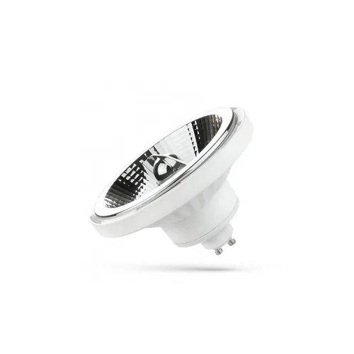 AR111 LED Strahler 12W 1050 lm, GU10 230V 45° 3000K nicht dimmbar, Gehäuse weiß