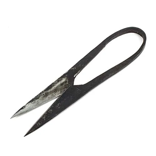 Vehi Mercatus Handgeschmiedete Bügelschere Klinge ca. 8 cm