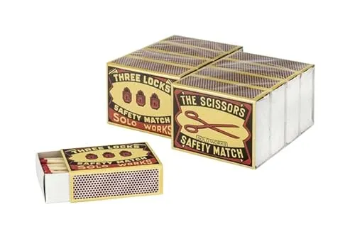 Streichhölzer Zündhölzer Solo Pipe, Posthorn, Key etc. je Päckchen 100 Stück Länge 55mm (10)