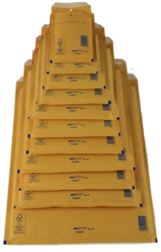 Luftpolstertasche C/3 (innen: 150x215mm/ außen: 170x225mm), braun, Haftklebung 1539944-BR