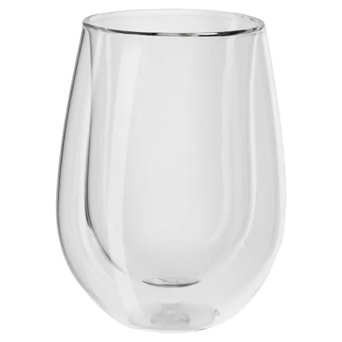 ZWILLING Doppelwandiges Glas Set, 290 ml - Longdrinkgläser, hitzebeständig und spülmaschinengeeignet, ideal für heiße und kalte Getränke.
