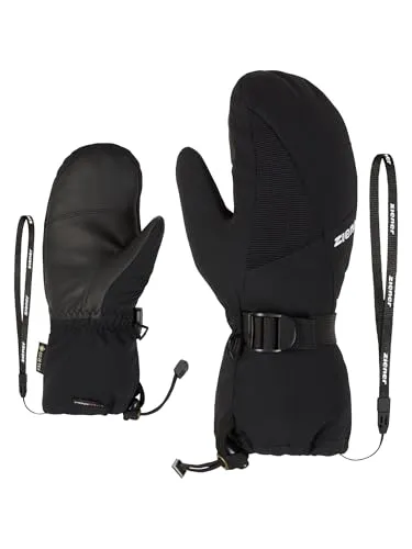 Ziener Kinder LANIC Ski-Fäustling - Skihandschuhe für Kinder, wasserdicht und atmungsaktiv dank GORE-TEX Membran, ideal für kalte Wintertage mit extra warmer Fütterung und praktischem Cordlock-System.