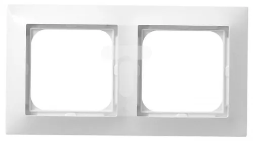 IMPRESJA Ramka podwójna biała R-2Y/00