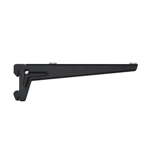 TrendLine Winkelträger 1-reihig/2-reihig schwarz 23 x 5 cm 2 Stück
