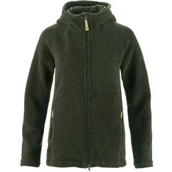 Fjällräven Kaitum Fleece W deep forest (662) L - Fleecejacke für Damen, ideal für Outdoor-Aktivitäten und kühle Tage, bietet hervorragende Wärme und Tragekomfort.