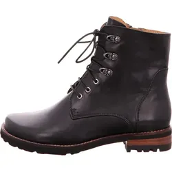 Everybody Schnürstiefeletten NORMA Damen Schwarz 42 EU - Elegante Schnürstiefeletten von Everybody aus hochwertigem Leder. Perfekt für vielseitige Outfit-Kombinationen und ausgestattet mit robuster Gummisohle für optimalen Komfort.