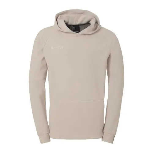 Kempa STMNT Kapuzen Sweatshirt Unisex - Beige, XL - Hochwertiger Unisex Hoodie in Beige für Freizeit und Sport, mit Kängurutasche 'for the planet' und optimaler Passform durch Raglanärmel. Ideal für Komfort und Stil.