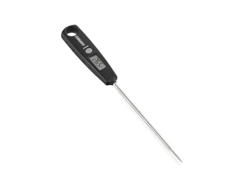 Leifheit digitales Küchenthermometer - Bratenthermometer für präzise Temperaturmessung von -45°C bis +200°C, ideal für Fleisch, Flüssigkeiten und Babynahrung. Punktgenaues Garen mit 0,1°C Schritten für perfekte Kerntemperatur.