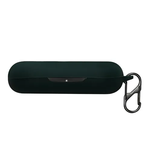 kwmobile Hülle kompatibel mit Anker Soundcore V30i Kopfhörer - Silikon Schutzhülle Etui Case Cover Schoner in Dunkelgrün