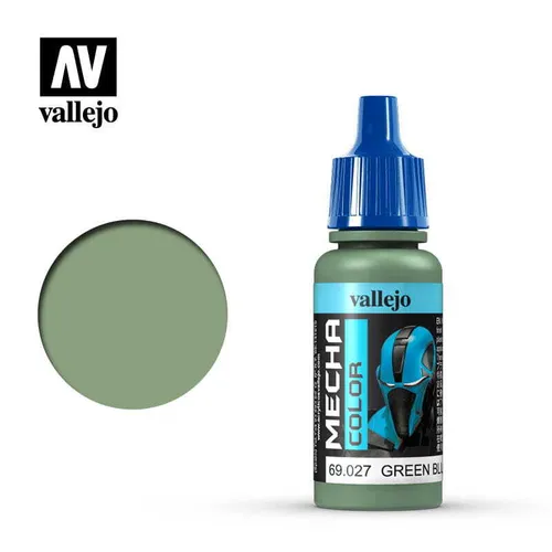 VALLEJO MECHA COLOR 69027 GREEN BLUE 17ml (Acrylic Paint)
