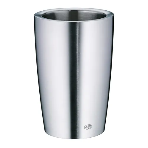 Alfi Flaschenkühler Secco 0467205100 - doppelwandiger Edelstahl, für 0,7 bis 1,0 Liter Flaschen, hält Getränke länger kalt und spülmaschinenfest