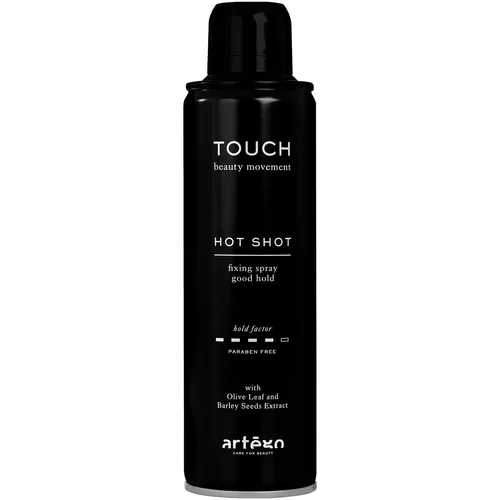 Artego Touch Hot Shot 250ml Haarspray mit mittlerem Halt, trocknet schnell