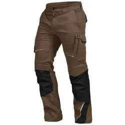 Leibwächter Bundhose Herren Flex-Line FLEXH29 Gr. 30 haselnuss/schwarz