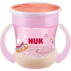 NUK Magic Cup Night Tasse mit Griffen 6m+ Pink 160 ml von NUK