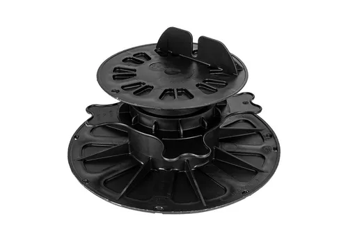 Gartenwelt Riegelsberger Stellfuß PREMIUM Terrassenlager Holz WPC ALU Stelzlager Balkenlager verstellbar