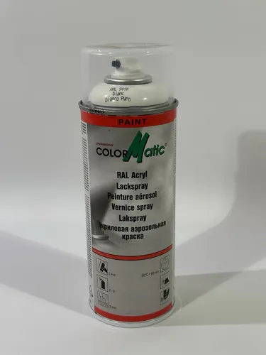 COLORMATIC RAL ACRYL LACKSPRAY 9010 REINWEISS GLÄNZEND 856679 400ml