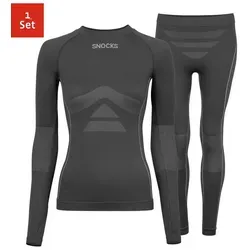 Snocks Mädchen Thermo Set Gr. S von Snocks