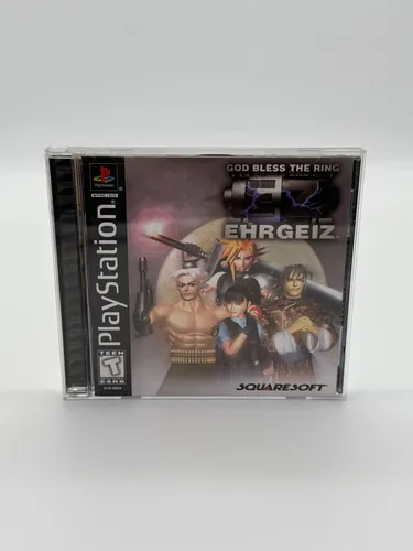 Ehrgeiz Sony Playstation 1 Sehr guter Zustand CIB OVP NTSC/U-C