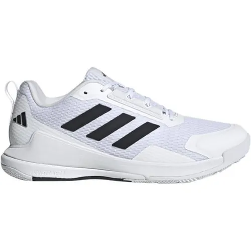 adidas Performance NOVAFLIGHT 2 INDOOR Volleyballschuh 44 2/3 EU - Sportlicher Hallenschuh mit leichtem Obermaterial und optimaler Dämpfung für besten Komfort und Performance beim Volleyball und Handball. Bitte eine Größe größer bestellen!