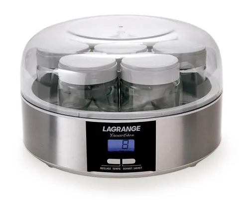 Lagrange Joghurtbereiter 7 Becher à 150 ml 13 W