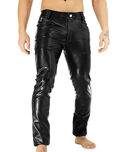 Bockle® Power Tube Lamb Zip Tube Röhre Herren Lederhose von Bockle