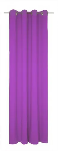 Wirth Vorhang Dim out (1 St), Ösen, verdunkelnd, nach Maß in lila von Wirth