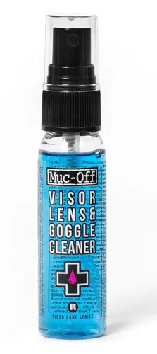Muc-Off Visor Lens & Goggle Cleaner 32 ml - Reinigungsmittel für Fahrradbrillen, entfernt Schmutz und sorgt für klare Sicht bei jeder Fahrt.