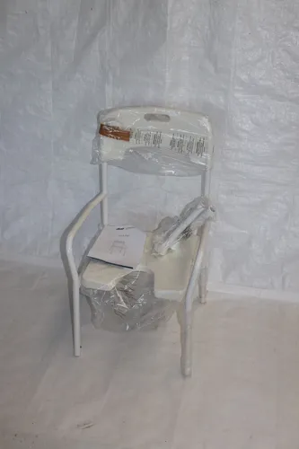 Duschstuhl DSR 130 - 55cm Sitzbreite, belastbar bis 130kg - Dusch- & Badehocker mit stabilem Aluminiumrahmen, ideal für sicheres Sitzen in der Dusche, maximale Belastbarkeit von 130 kg, leicht mit nur 2,30 kg.