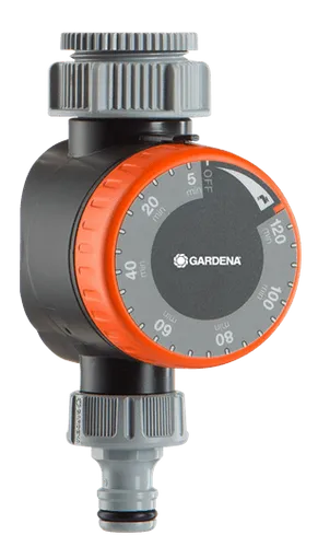 Gardena Bewässerungsuhr - Automatische Zeitschaltuhr für Wasserhähne, flexible Bewässerungsdauer von 5-120 min für entspannten Gartenkomfort