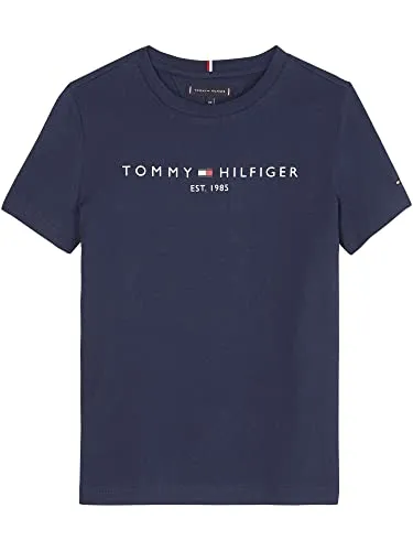 Tommy Hilfiger Kinder Unisex T-Shirt Kurzarm Essential Tee von Tommy Hilfiger
