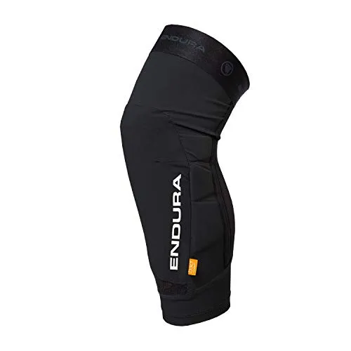 Endura Knieschützer MT500 D3O Ghost Schwarz Gr. M L - superleichter und flexibler Knieschutz, ideal für ganztägigen Komfort und Sicherheit
