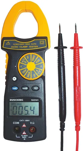 BUSCHING Amperezange Digitale Amperemesszange, 600 im Karton