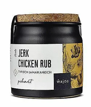 Jerk Chicken Rub 55g - typisch jamaikanisch I Grillhighlight WAJOS Würzmischung