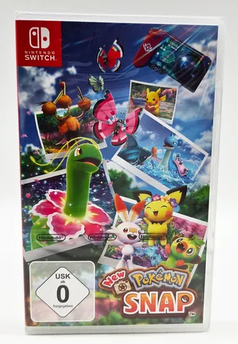 Nintendo Switch New Pokémon Snap - Konsolen-Spiel für Nintendo Switch, entdecke und fotografiere Pokémon in einzigartigen Umgebungen und erlebe ein aufregendes Abenteuer!