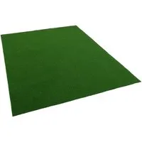 Snapstyle Kunstrasen Rasenteppich mit Noppen Kingston Grün Uni 200x50cm