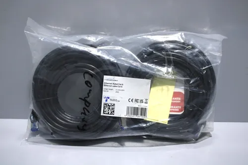 2x10m KabelDirekt Netzwerkkabel Ethernet-, LAN- und Patchkabel Anschlusstyp RJ45