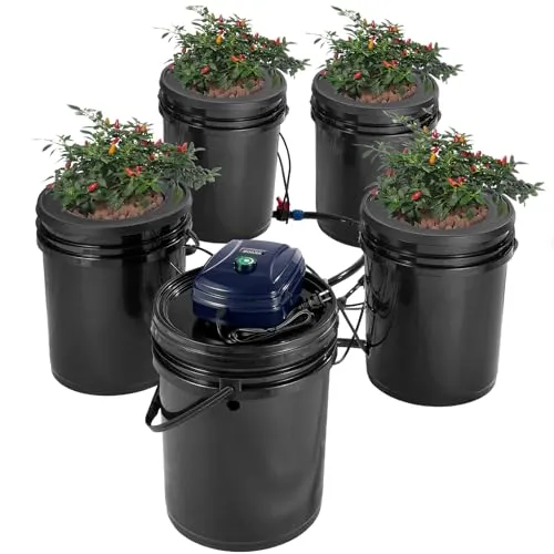 VEVOR Hydroponisches Anzuchtsystem RDWC 20L