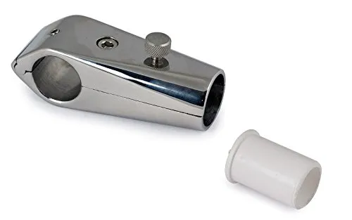 wellenshop Flaggenstockhalter Relingsmontage 25 mm von Wellenshop