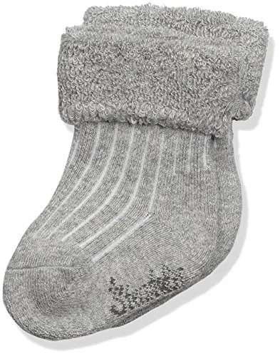 Sterntaler Unisex Baby Socken Baby - Söckchen uni 8301450, Gr. 16, Silber (Silber Melange 542)
