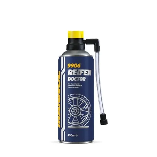 MANNOL Reifen Doctor 9906 - Notfall-Sprühwerkzeug für die schnelle Reifenreparatur, 450ml, 9906